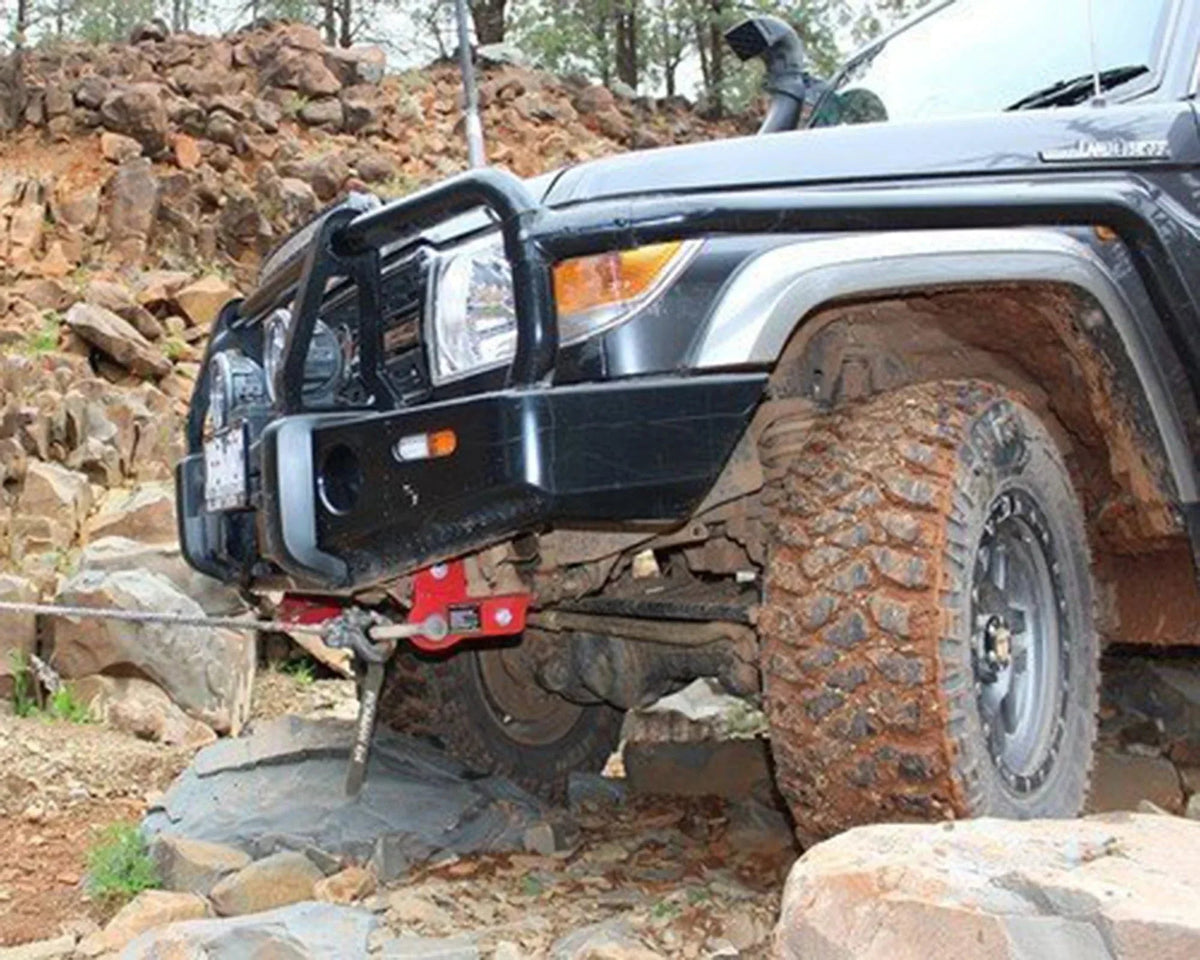 Ironman 4x4 5 tonne rated recovery points for the Toyota Land Cruiser 76/79 2007+