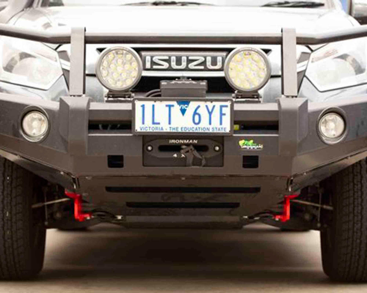 Ironman 4x4 5 tonne rated recovery points for the Isuzu KB D-Max RG/RT 2012-2021 and Isuzu MU-X RF 2018-2020