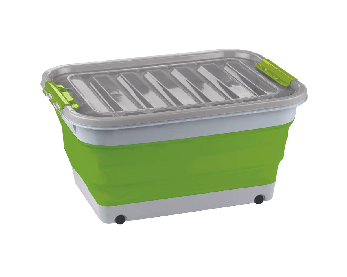 Ironman 4x4 Collapsible Storage Tub and Lid, 30L