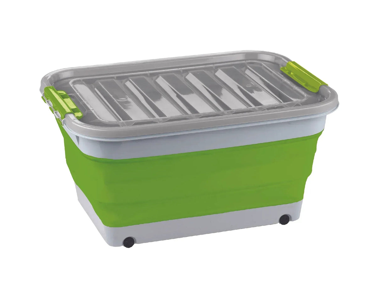Ironman 4x4 Collapsible Storage Tub and Lid, 45L