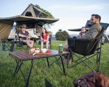 Ironman 4x4 Aluminium Camp Table, height adjustable