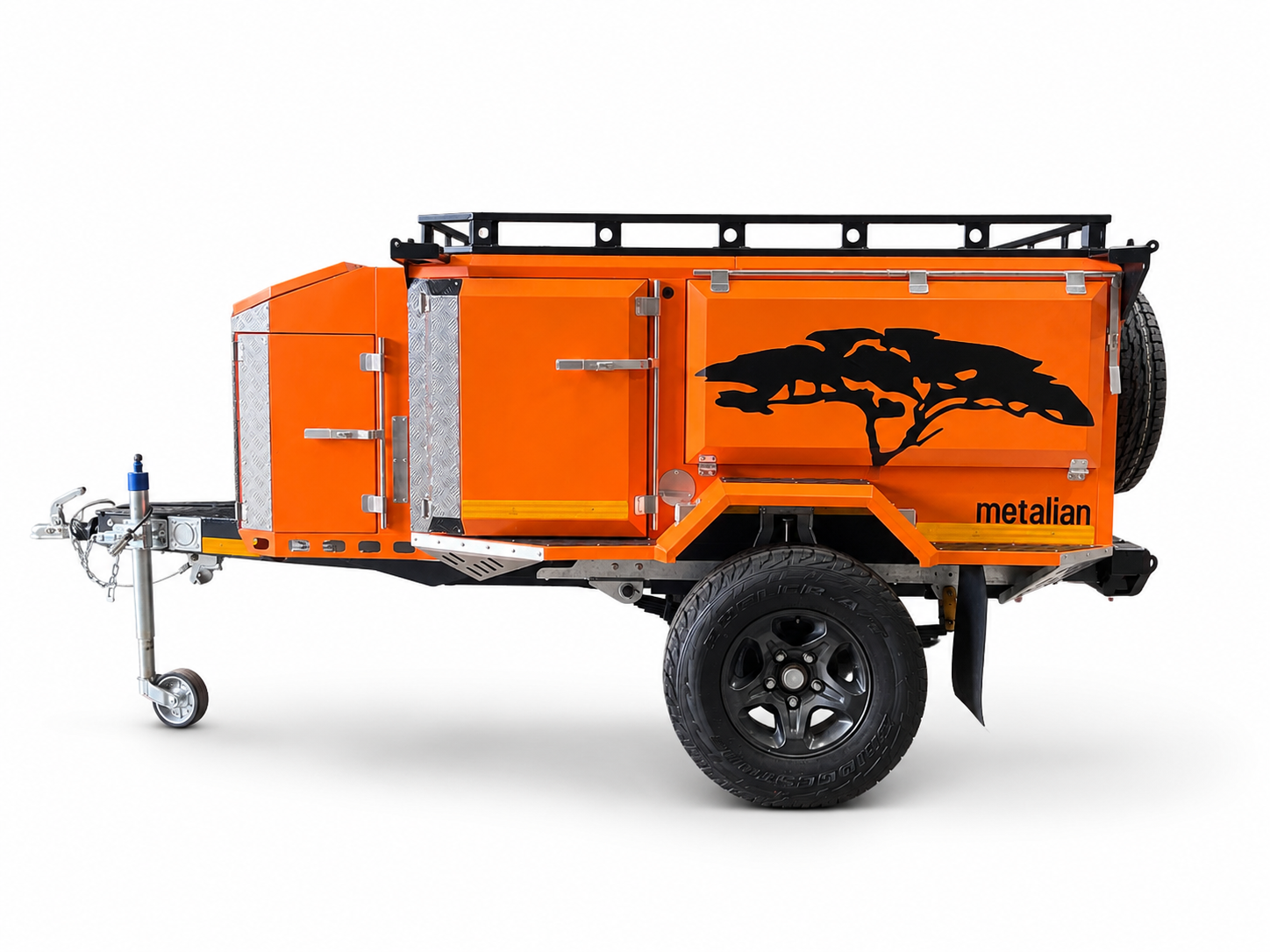 Metalian Maxi touring setup available from 4Matt Campers in Cape Town