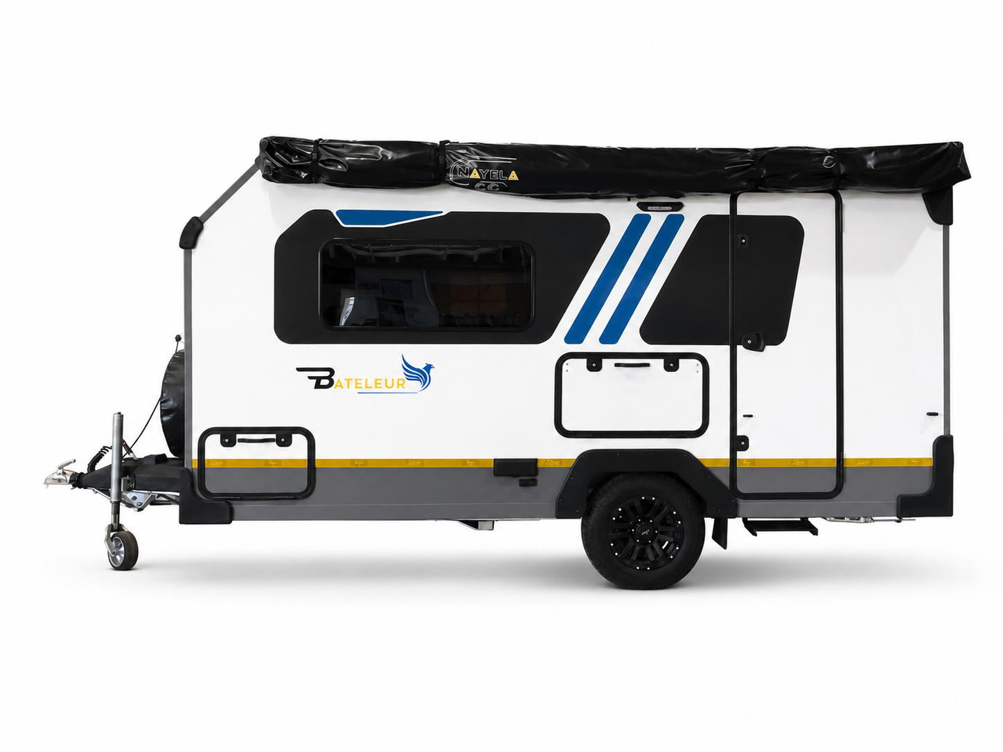 Nayela Bateleur off-road caravan available from 4Matt Campers in Cape Town