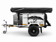 Metalian Parthian off-road touring trailer side view — 4Matt Campers Cape Town