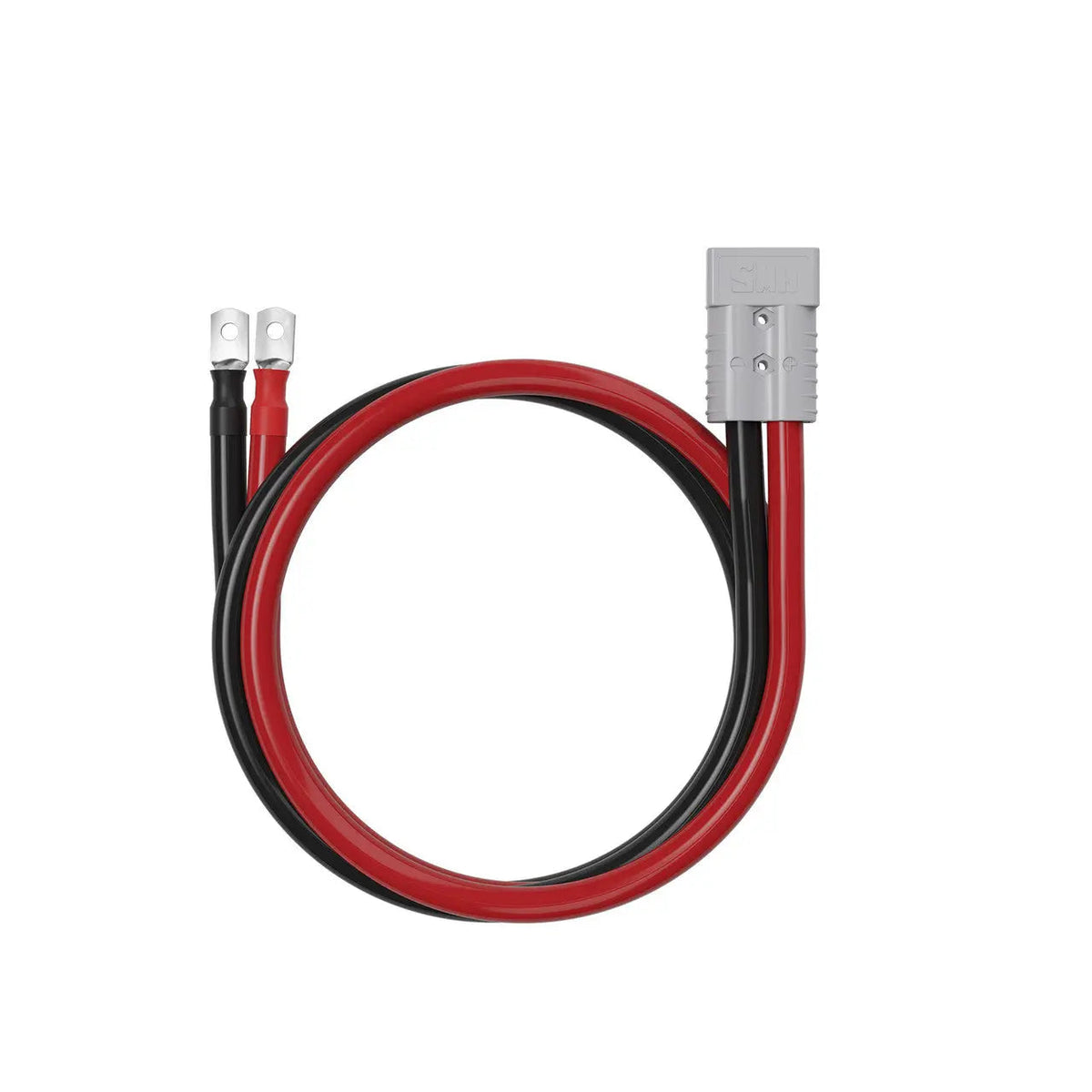 Renogy 4/0AWG Anderson SB350 adapter cable pair with ring lugs
