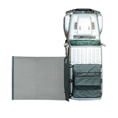 Ironman 4x4 Deltawing 90 degree 2.5m awning available from 4Matt Campers in Cape Town