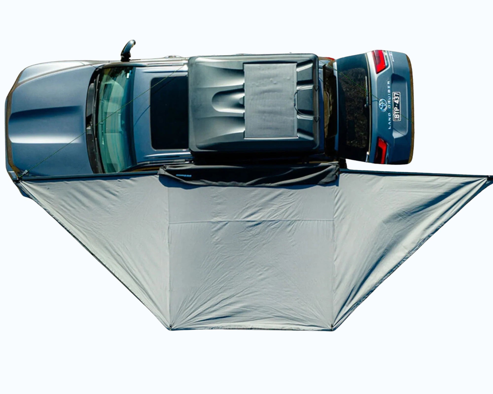 Ironman 4x4 Deltawing 180 degree awning available from 4Matt Campers in Cape Town