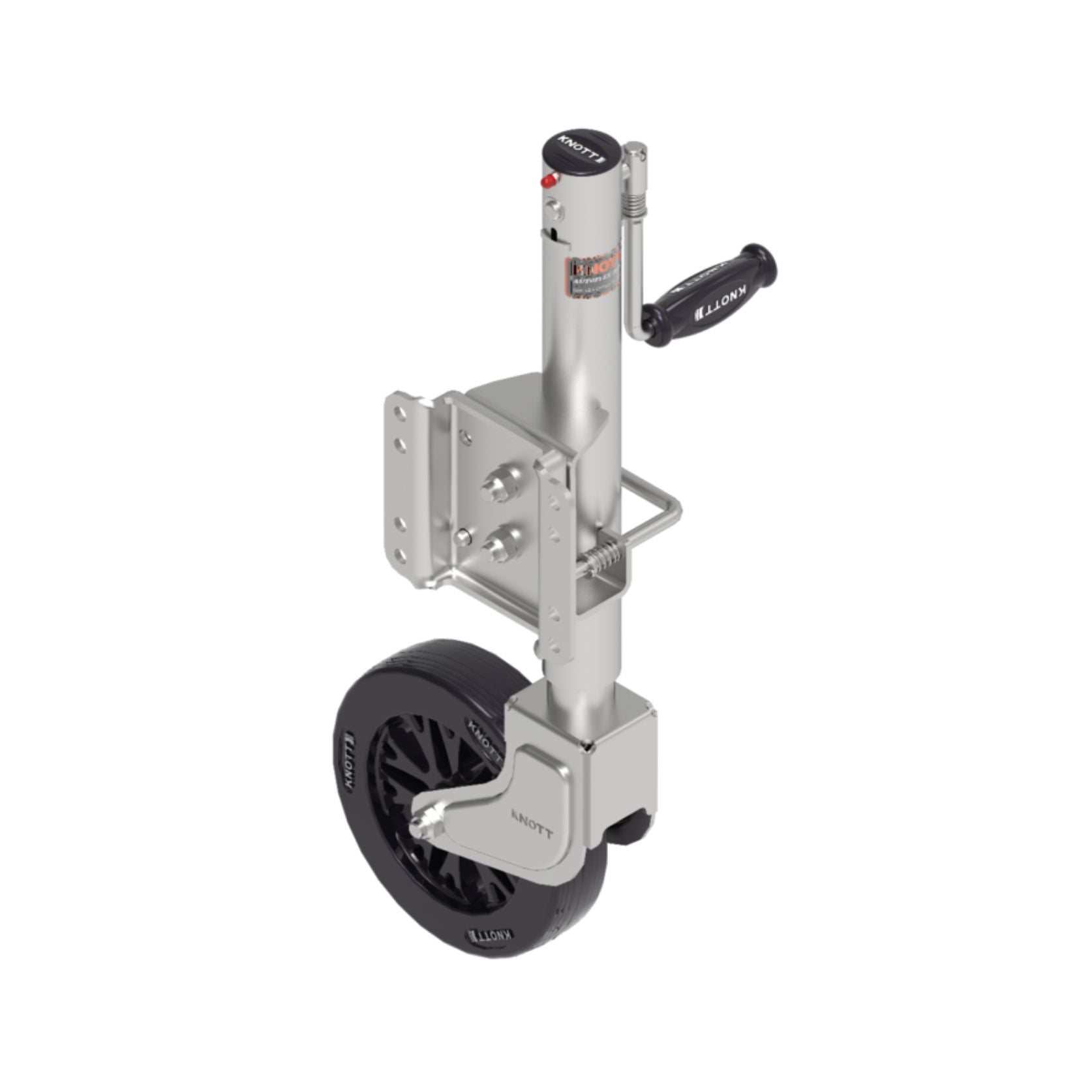 Burquip 51mm jockey wheel for trailers — 4Matt Campers, Western Cape & Cape Town