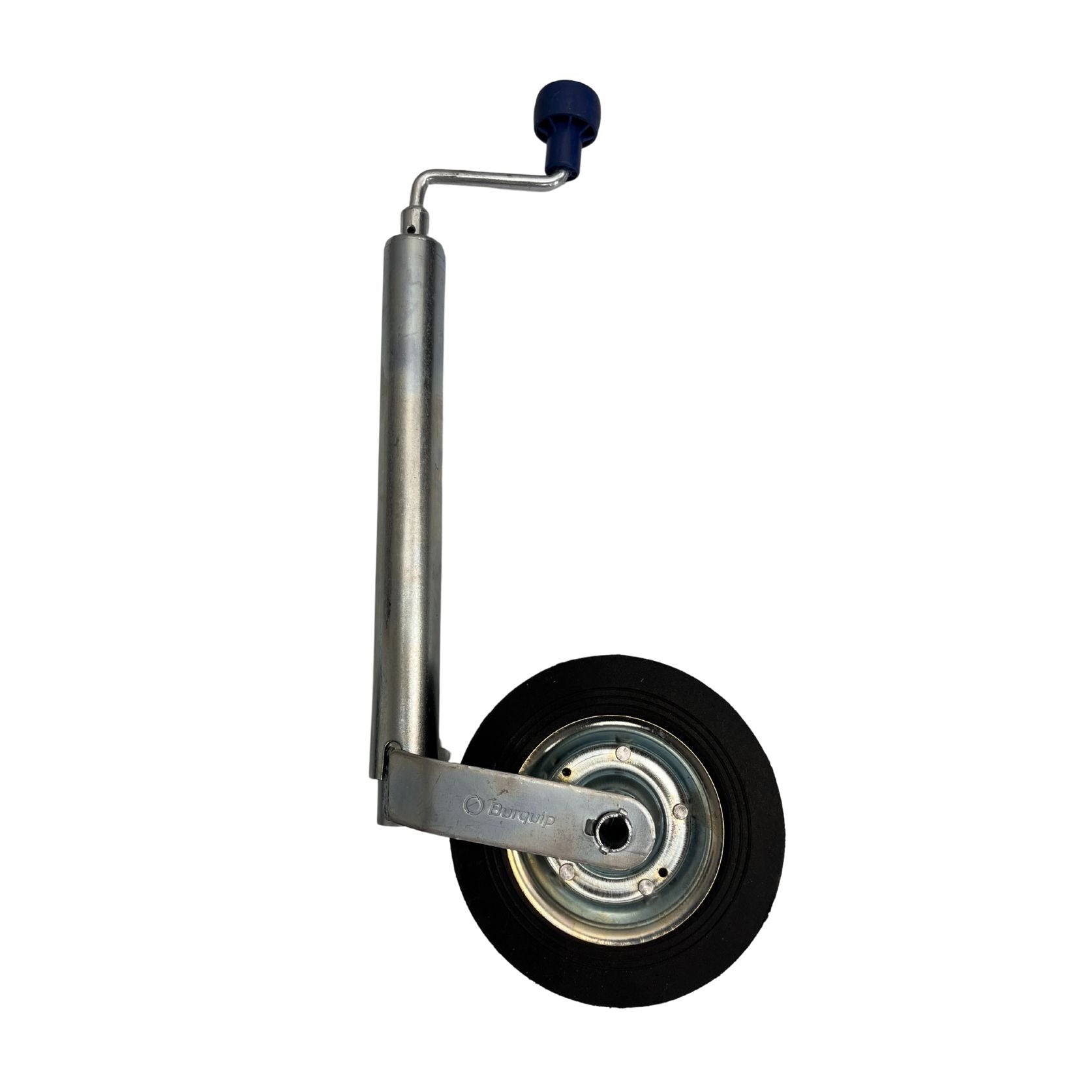 Burquip 42mm jockey wheel with 8-inch wheel for trailers — 4Matt Campers, Western Cape & Cape Town