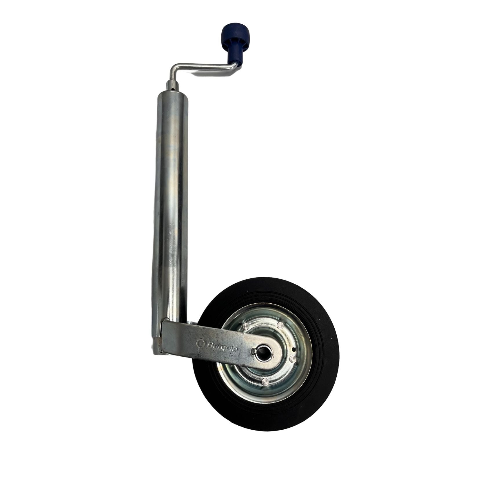 Burquip 48mm jockey wheel with 8-inch wheel for trailers — 4Matt Campers, Western Cape & Cape Town