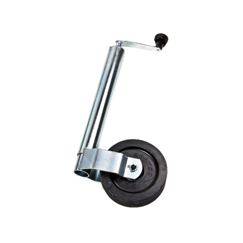 Burquip 60mm jockey wheel with 8-inch wheel for heavier trailers — 4Matt Campers, Western Cape & Cape Town