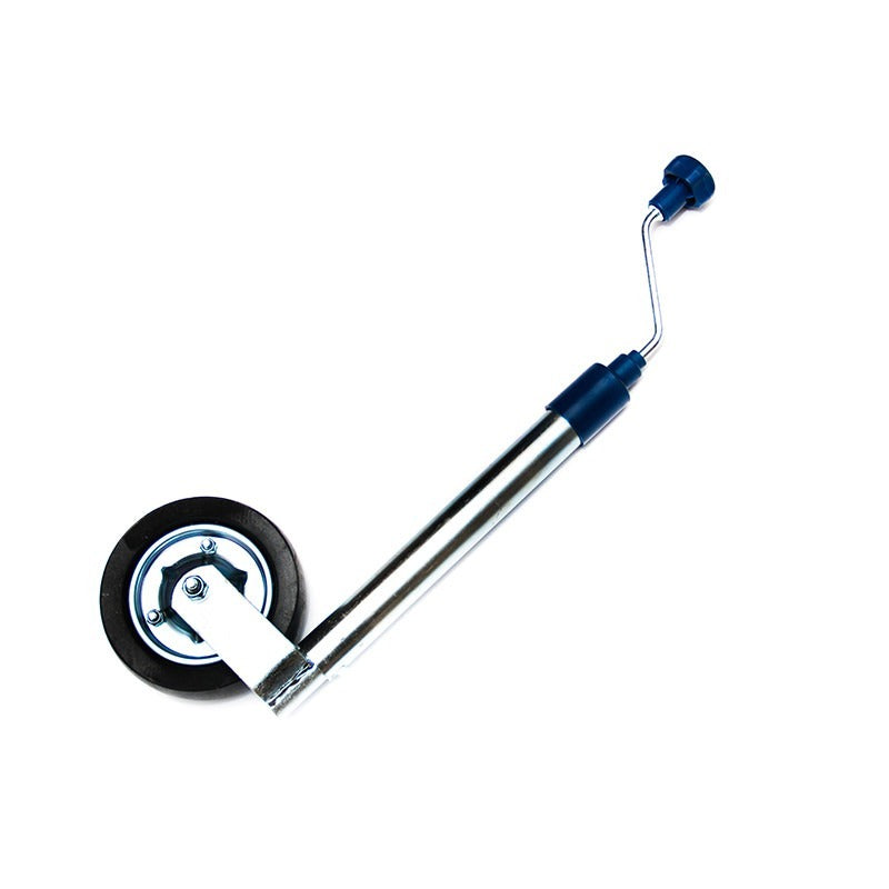 Burquip 42mm heavy-duty jockey wheel with 5.5-inch wheel — 4Matt Campers, Western Cape & Cape Town