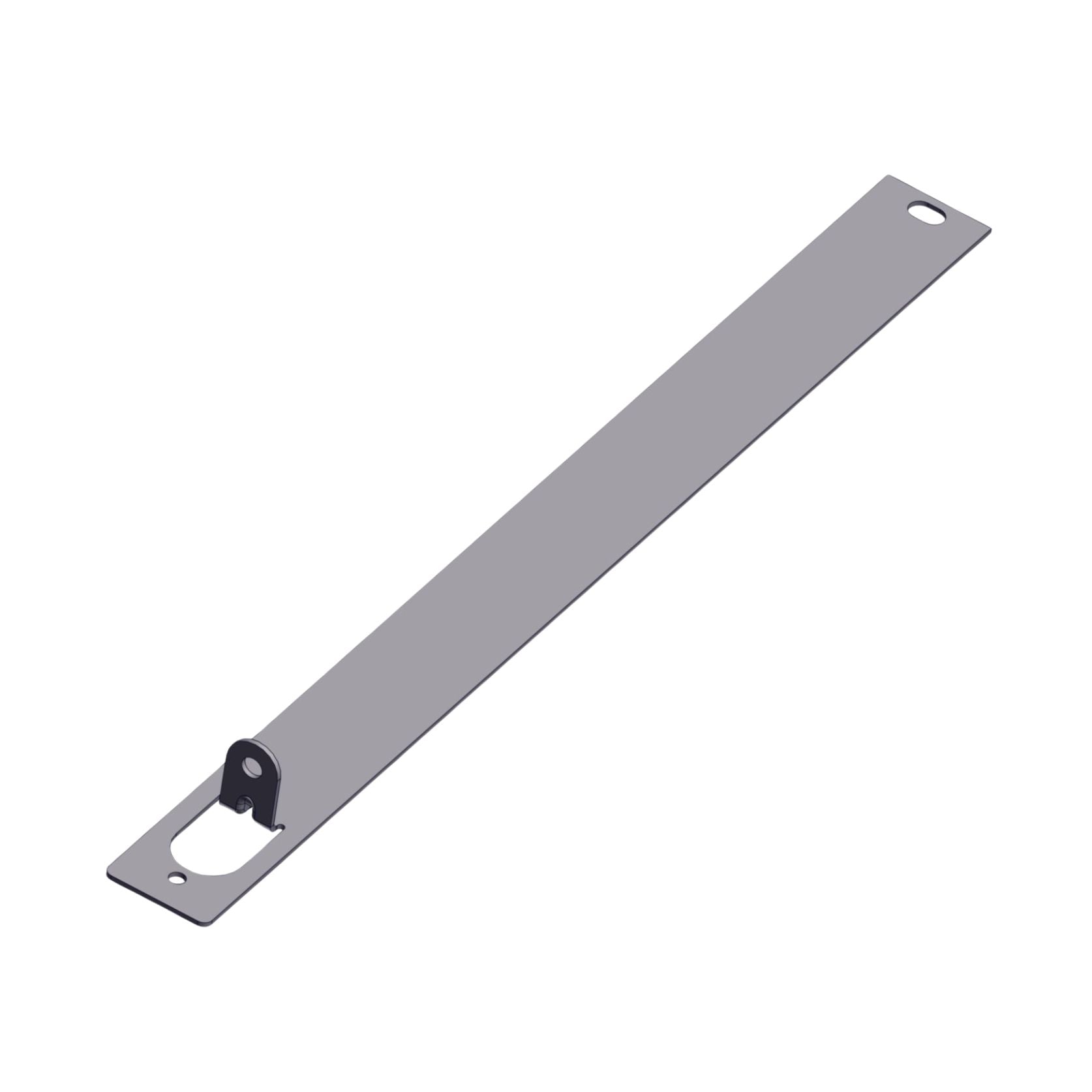 Burquip galvanised slideplate for AL-KO corner jack — 4Matt Campers, Western Cape & Cape Town