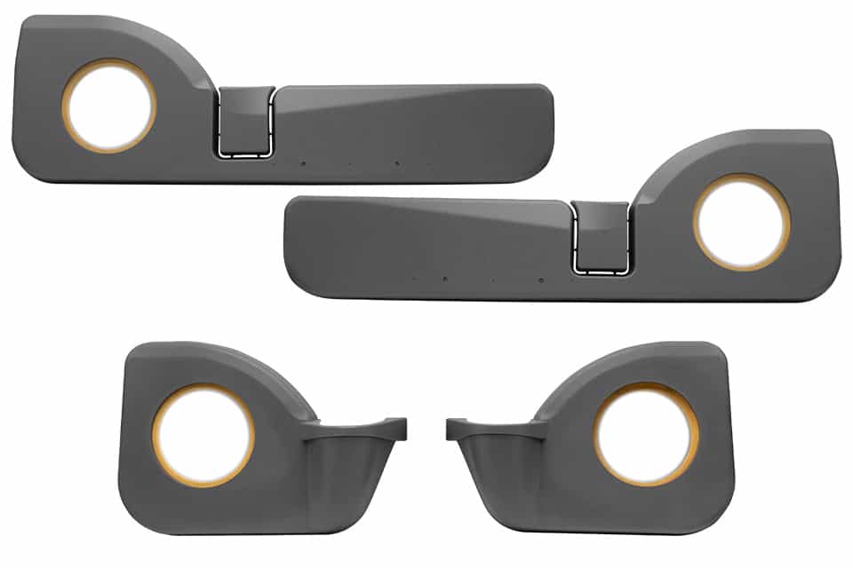 Desert Door Speaker Pods (Front & Rear) — Toyota Land Cruiser