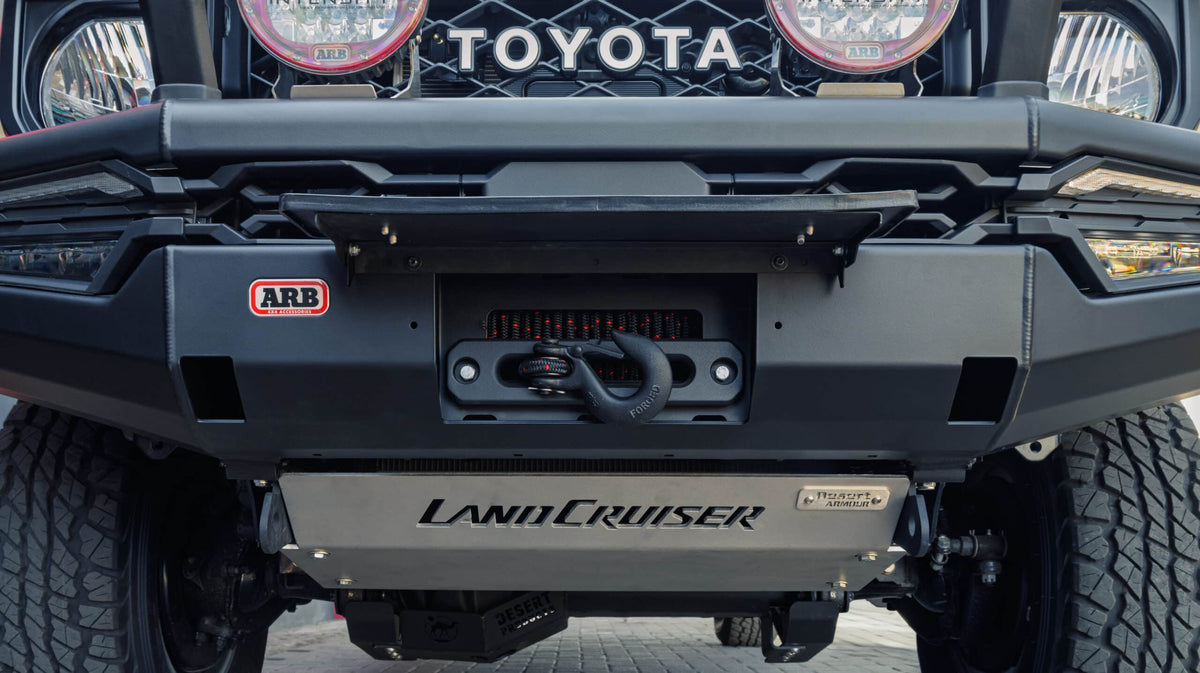 Desert Bash Plate — Toyota Land Cruiser 300 Series