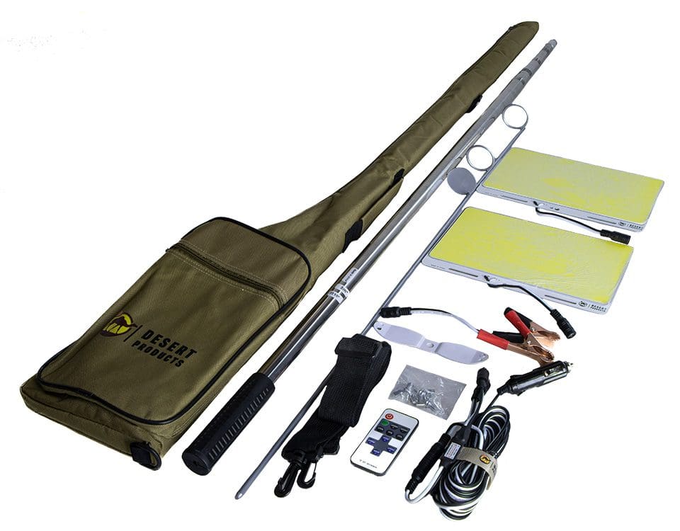 Desert 2x 550W LED Rod Camping Light