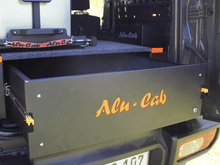 Alu-Cab Jimny Drawer System pulled open in a Suzuki Jimny, photo 5