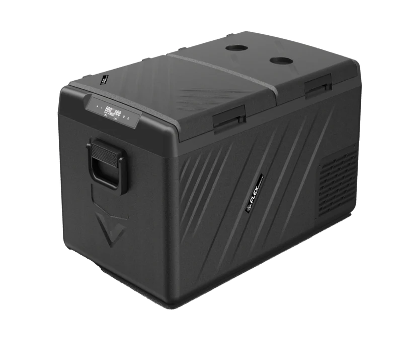 Flex KID95 dual-zone camping fridge freezer available from 4Matt Campers in Bellville Cape Town