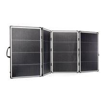 Flexopower Kalahari 400W foldable solar panel available from 4Matt Campers in Cape Town