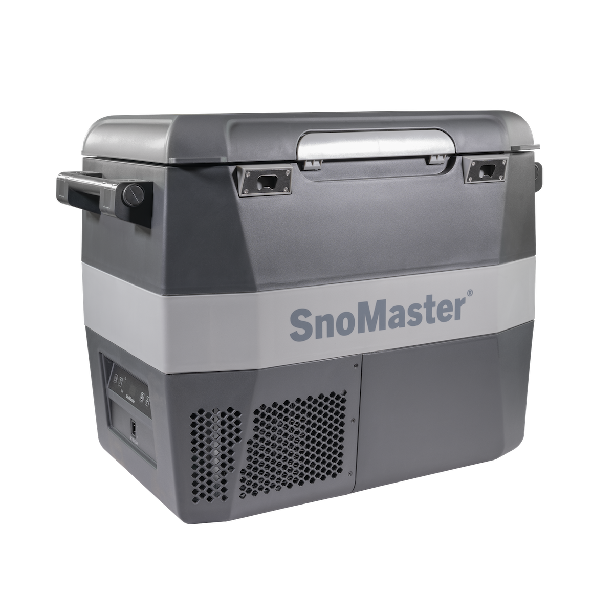 SnoMaster SMLS-57 54L fridge/freezer in grey