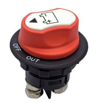 Lumeno 100A battery cut-off isolator switch for 12V caravan and 4x4 systems