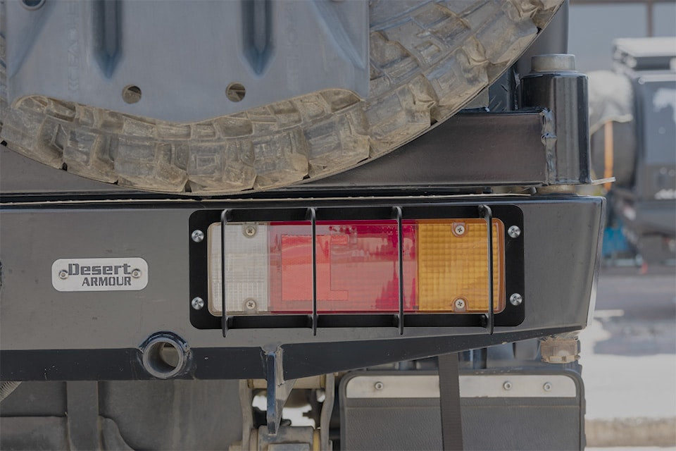 Desert Land Cruiser Rear Bumper Light Protectors