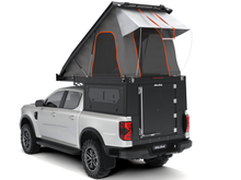 Alu-Cab ModCAP Camper canopy base and camper tent on a bakkie, photo 6
