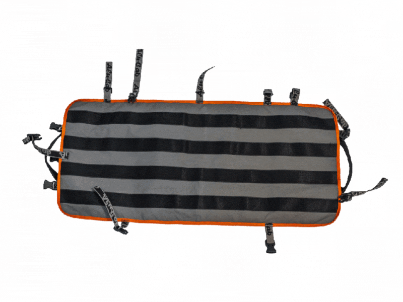 Alu-Cab Modular Duffle fold-up bag with zippered mesh packing bags, photo 7