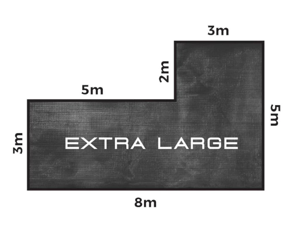 CGear Multimat L-shape sand-free camping ground sheet available from 4Matt Campers in Cape Town