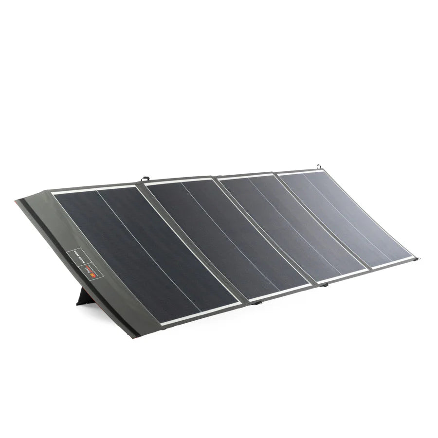 Flexopower Namib 240W foldable solar panel available from 4Matt Campers in Cape Town