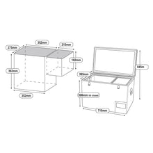 National Luna NL50 fridge dimensions from 4Matt Campers
