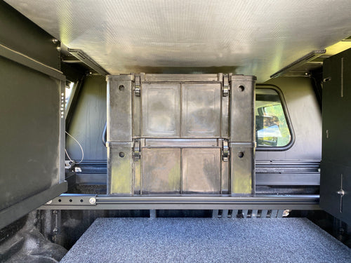 Alu-Cab Ammo Box Slide for a canopy