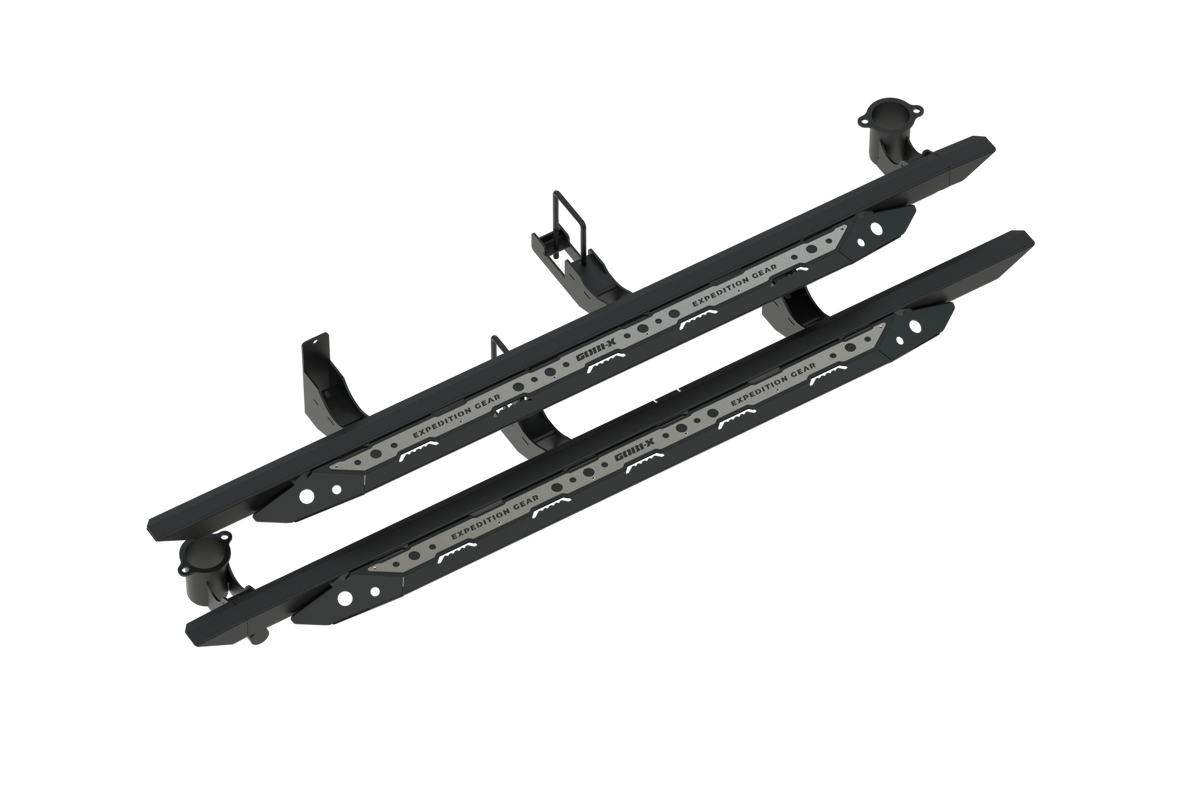 Gobi-X Premium Rock Sliders on a Ford Ranger Double Cab