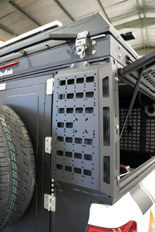 Alu-Cab ModCAP rear exterior Molle plates for a Land Cruiser, photo 3
