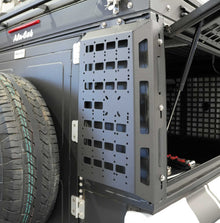 Alu-Cab ModCAP rear exterior Molle plates for a Land Cruiser, photo 2
