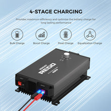 Renogy REGO 60A DC-DC charger bidirectional charging of house and starter batteries