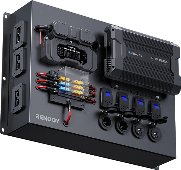 Renogy Ranger REGO Power Hub modular DC-AC power management hub — 4Matt Campers Western Cape