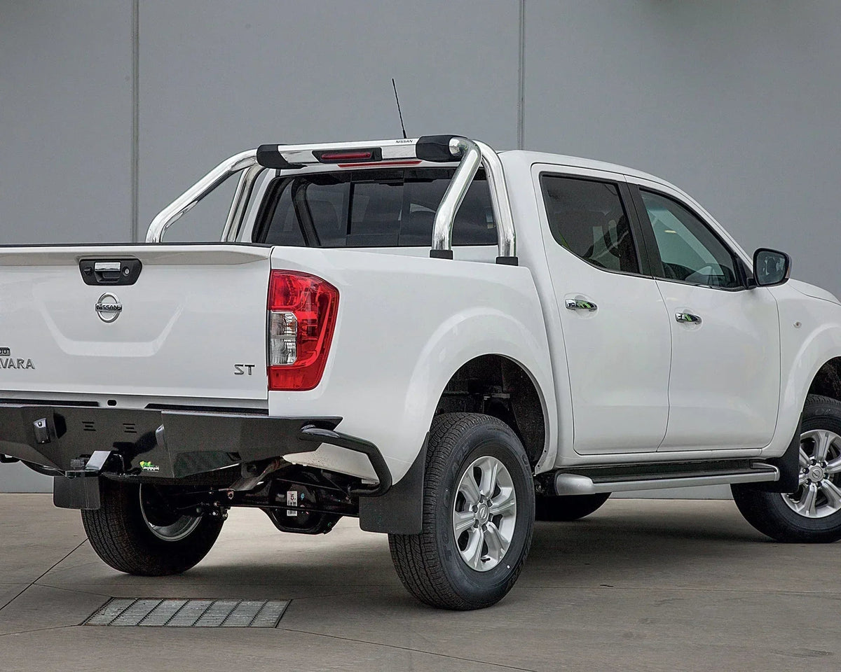 Ironman 4x4 rear protection tow bar for the Nissan D23 Navara 2017-2020
