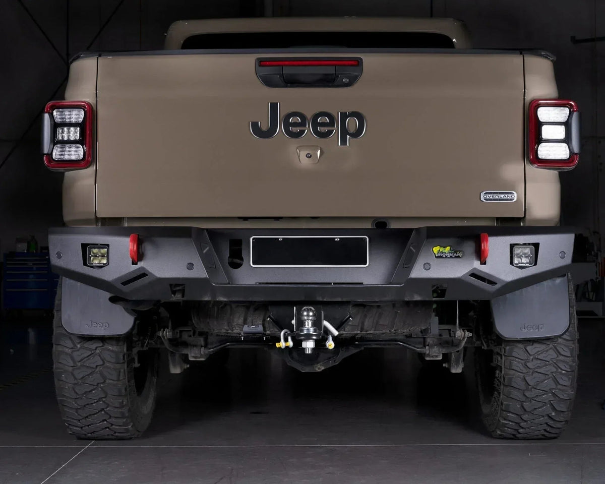 Ironman 4x4 rear protection bumper for the Jeep Gladiator JT
