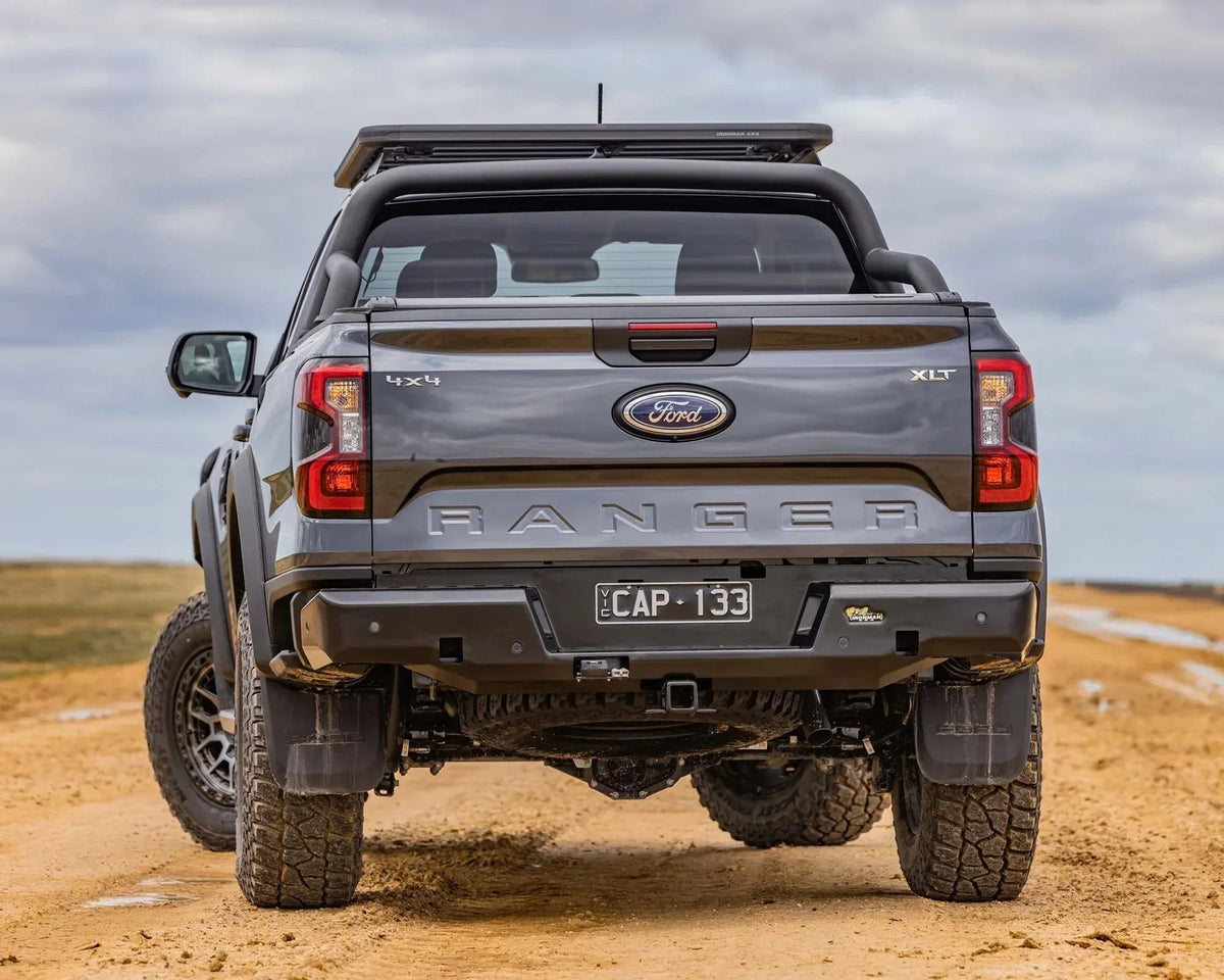 Ironman 4x4 rear protection tow bar for the Ford Ranger T6.2 Next Gen 2023+