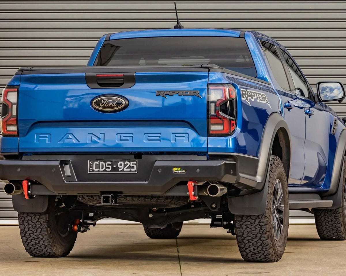 Ironman 4x4 rear protection tow bar for the Ford Ranger T6.2 Next Gen Raptor 2023+