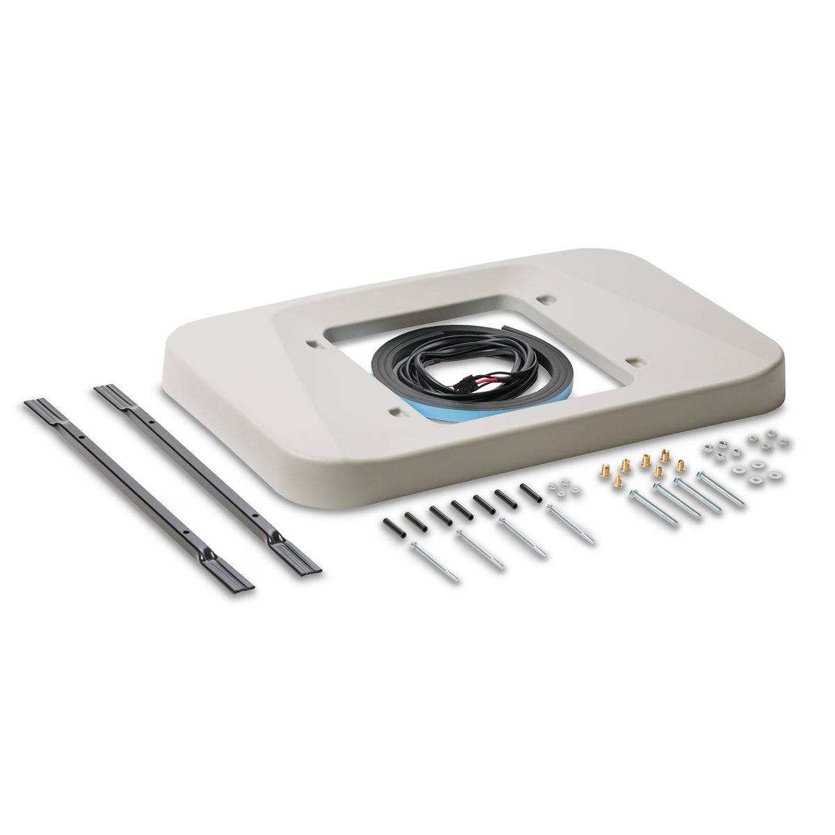 Dometic RTX2000 CoolAir installation kit with mounting frame and hardware — 4Matt Campers, Western Cape & Cape Town