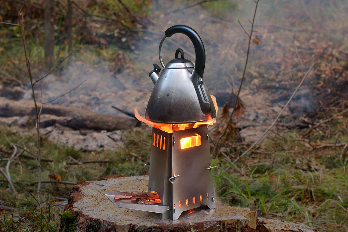 Flat Pack Rocket Stove – image 1