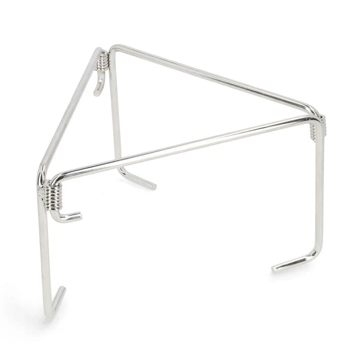 Folding Triangle Stand 150mm – Stainless Steel – image 1