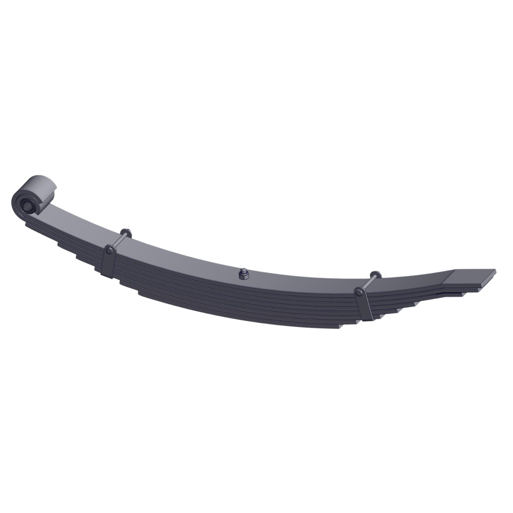 Burquip trailer spring and mounting kit — 4Matt Campers, Western Cape & Cape Town