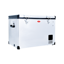 SnoMaster SMDZ-CL60 60L single compartment fridge/freezer in stainless steel, photo 3