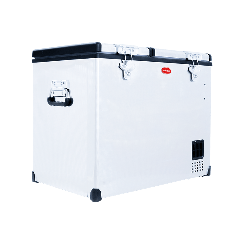 SnoMaster SMDZ-CL72D 72L dual compartment fridge/freezer