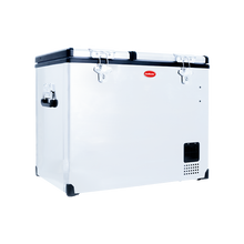 SnoMaster SMDZ-CL72D 72L dual compartment fridge/freezer, photo 3