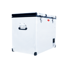 SnoMaster SMDZ-CL72D 72L dual compartment fridge/freezer, photo 4