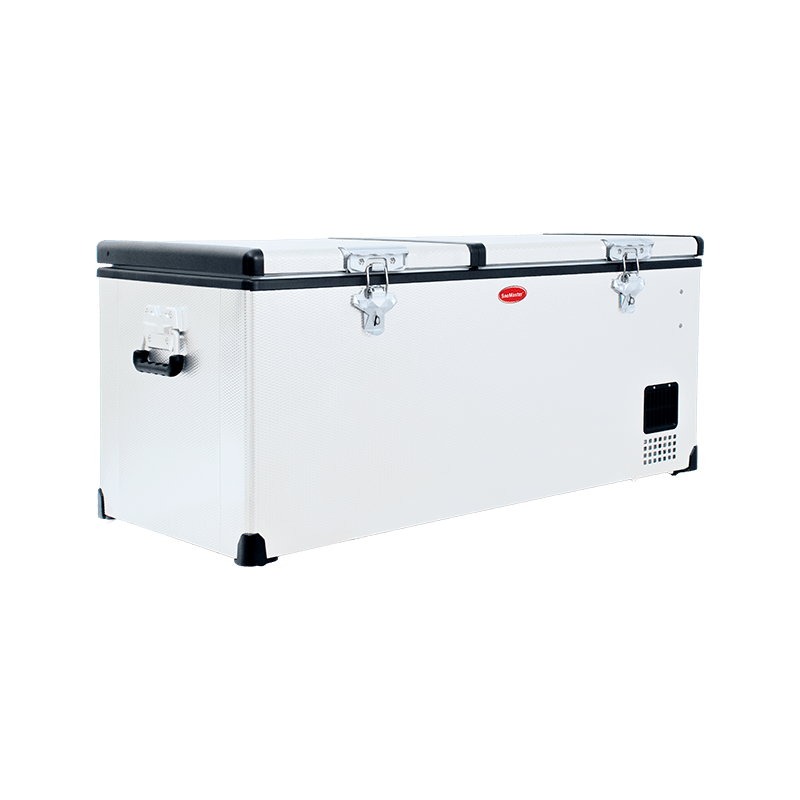 SnoMaster SMDZ-LP96D 92.5L low profile dual compartment fridge/freezer